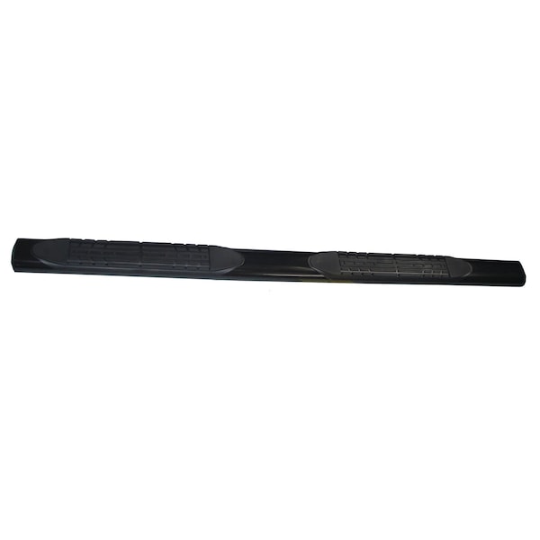 Trailfx TrailFX 2930313043; Step Nerf Bar; With Step Pads 4 Inch Oval Straight Powder Coated Black Steel 2930313043 - main